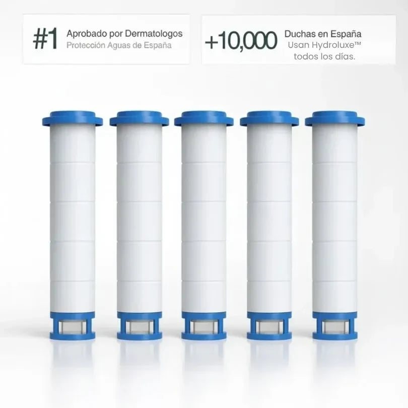 Pack de 5 Filtros de Repuesto Hydroluxe™