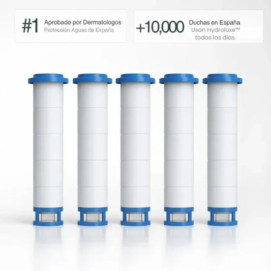 Pack de 5 Filtros de Repuesto Hydroluxe™